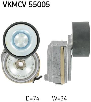 SKF VKMCV 55005 EAN: 7316574500215.
