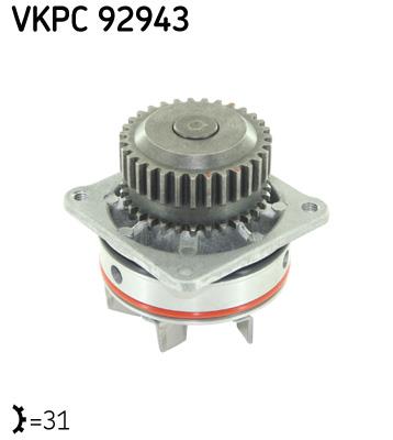 SKF VKPC 92943 EAN: 7316574608959.