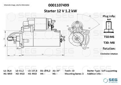 SEG Automotive 0001107499