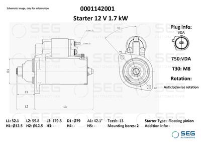SEG Automotive 0001142001