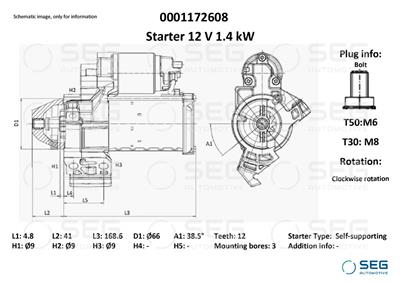 SEG Automotive 0001172608