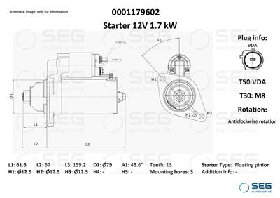 SEG Automotive 0001179602