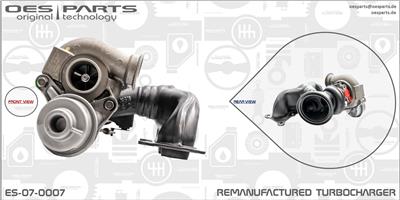OES PARTS ES-07-0007 EAN: 5902276125928.