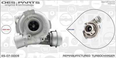 OES PARTS ES-07-0009 EAN: 5902276125942.