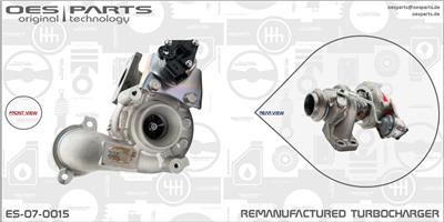 OES PARTS ES-07-0015 EAN: 5902276126000.