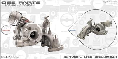 OES PARTS ES-07-0022 EAN: 5902276126079.