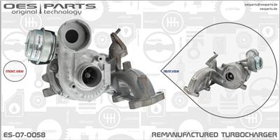 OES PARTS ES-07-0058 EAN: 5902276126437.