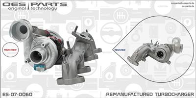 OES PARTS ES-07-0060 EAN: 5902276126451.