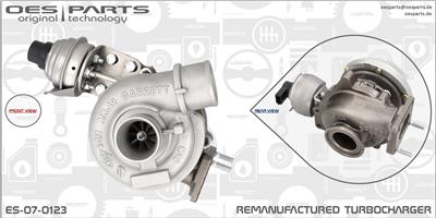 OES PARTS ES-07-0123 EAN: 5902276127083.