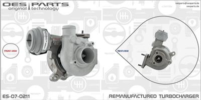 OES PARTS ES-07-0211 EAN: 5902276127960.