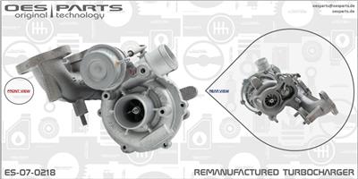 OES PARTS ES-07-0218 EAN: 5902276128035.