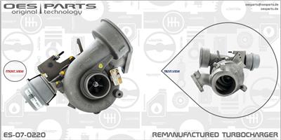 OES PARTS ES-07-0220 EAN: 5902276128059.