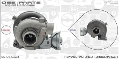 OES PARTS ES-07-0224 EAN: 5902276128097.