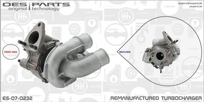 OES PARTS ES-07-0232 EAN: 5902276128172.