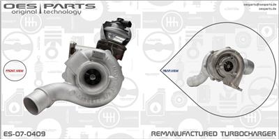 OES PARTS ES-07-0409 EAN: 5902276129964.