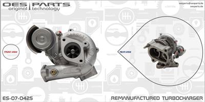 OES PARTS ES-07-0425 EAN: 5902276130113.