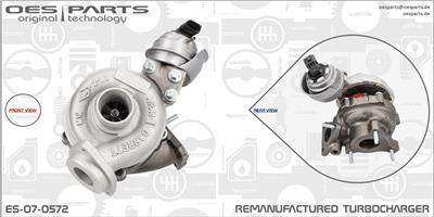 OES PARTS ES-07-0572 EAN: 5902276136023.