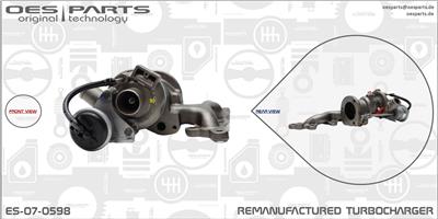 OES PARTS ES-07-0598 EAN: 5902276136283.