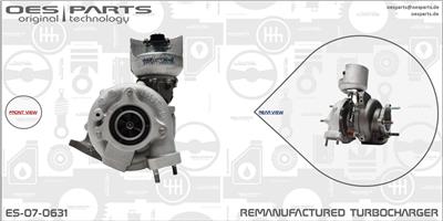 OES PARTS ES-07-0631 Číslo výrobce: VJ40. EAN: 5902276136610.