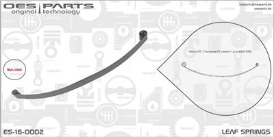 OES PARTS ES-16-0002 EAN: 5902276133145.