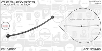 OES PARTS ES-16-0006 EAN: 5902276133183.