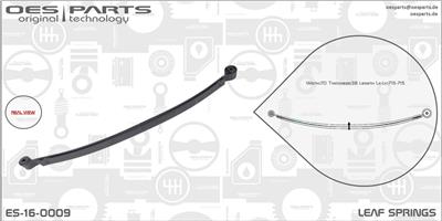 OES PARTS ES-16-0009 EAN: 5902276133213.