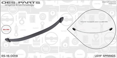 OES PARTS ES-16-0018 EAN: 5902276133305.