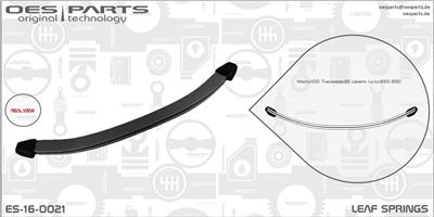 OES PARTS ES-16-0021 EAN: 5902276133336.