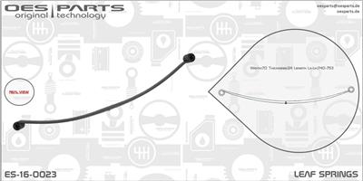 OES PARTS ES-16-0023 EAN: 5902276133350.