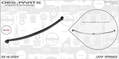 OES PARTS ES-16-0024 EAN: 5902276133367.