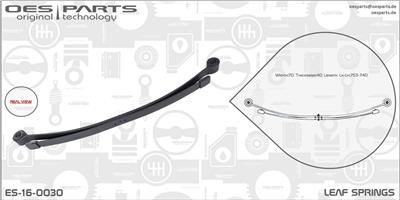 OES PARTS ES-16-0030 EAN: 5902276133428.
