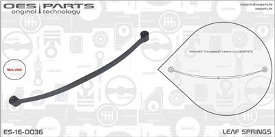 OES PARTS ES-16-0036 EAN: 5902276133480.