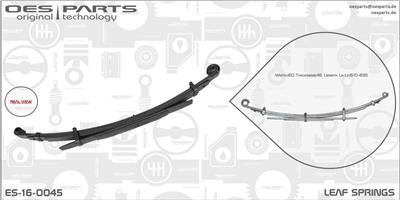 OES PARTS ES-16-0045 EAN: 5902276133572.