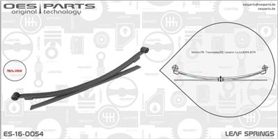 OES PARTS ES-16-0054 EAN: 5902276133664.