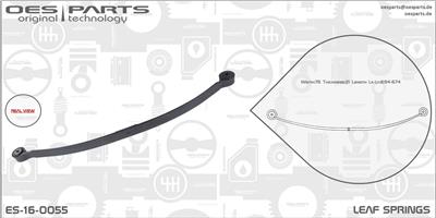 OES PARTS ES-16-0055 EAN: 5902276133671.
