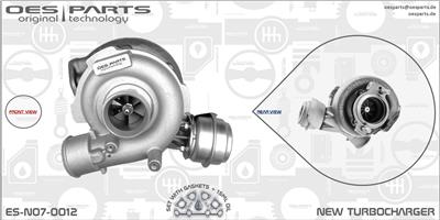 OES PARTS ES-N07-0012 EAN: 5902276133831.