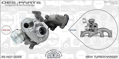 OES PARTS ES-N07-0058 EAN: 5902276134067.
