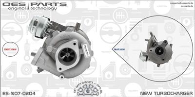 OES PARTS ES-N07-0204 EAN: 5902276134586.