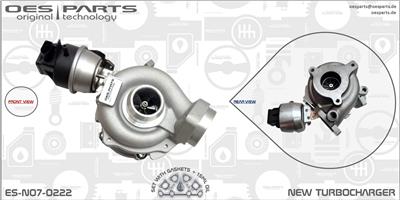 OES PARTS ES-N07-0222 EAN: 5902276171178.