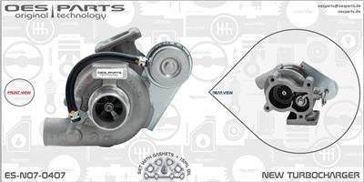 OES PARTS ES-N07-0407 EAN: 5902276134906.