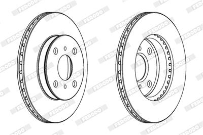 FERODO DDF1094 Číslo výrobce: DDF1094. EAN: 5016687229394.