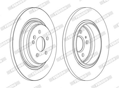 FERODO DDF1099C Číslo výrobce: DDF1099C. EAN: 4044197986705.