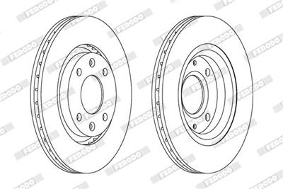 FERODO DDF1140 Číslo výrobce: DDF1140. EAN: 5016687308198.