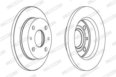 FERODO DDF1302 Číslo výrobce: DDF1302. EAN: 4044197312917.