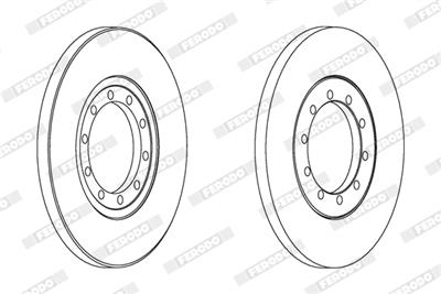 FERODO DDF1537C Číslo výrobce: DDF1537C. EAN: 4044197844999.