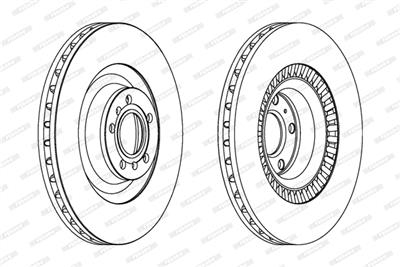 FERODO DDF1572C-1 Číslo výrobce: DDF1572. EAN: 4044197972579.