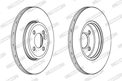 FERODO DDF1711C Číslo výrobce: DDF1711C. EAN: 4060426034092.