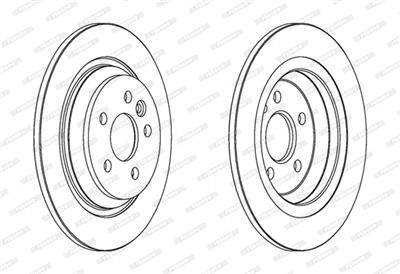 FERODO DDF1720C Číslo výrobce: DDF1720C. EAN: 4060426034108.