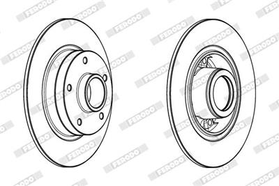 FERODO DDF1732-1 Číslo výrobce: DDF1732-1. EAN: 4044197953356.