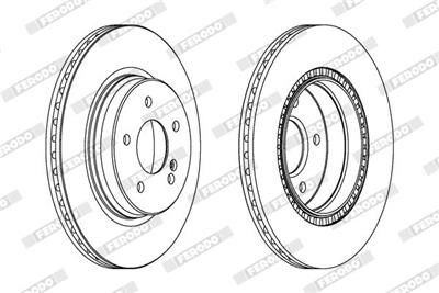 FERODO DDF1764 Číslo výrobce: DDF1764. EAN: 4044197515424.